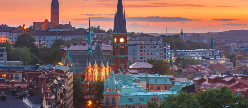 Old Town with Oscar Fredrik Church