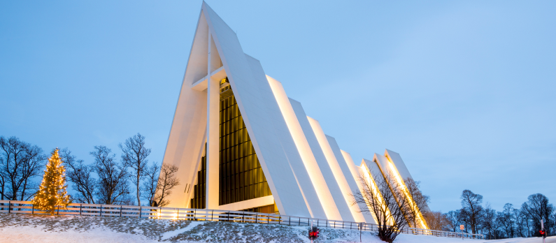 Tromso Arctic Cathedral Norway