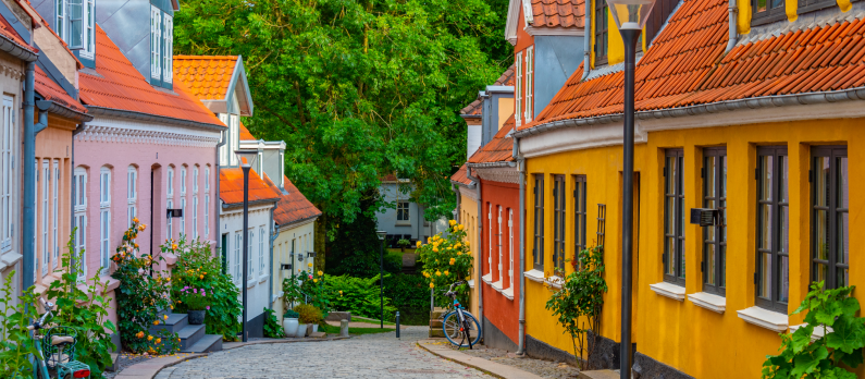 Middelaldergade i Odense