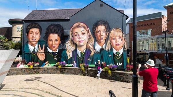 Derry Girls Murial 