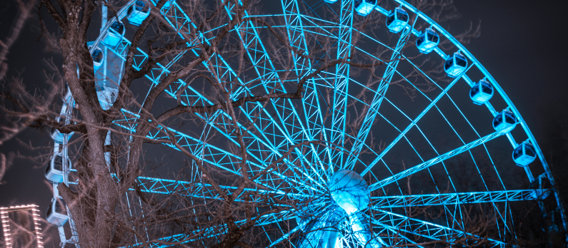 Ferris wheel at Liseberg amusement park