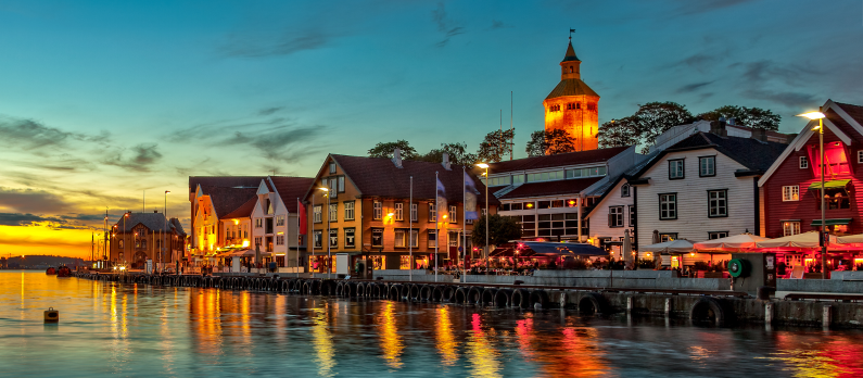 Sunset in Stavanger