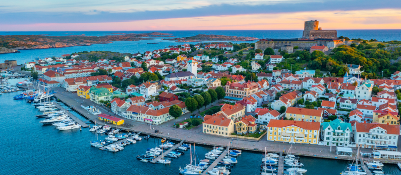 Swedish town Marstrand