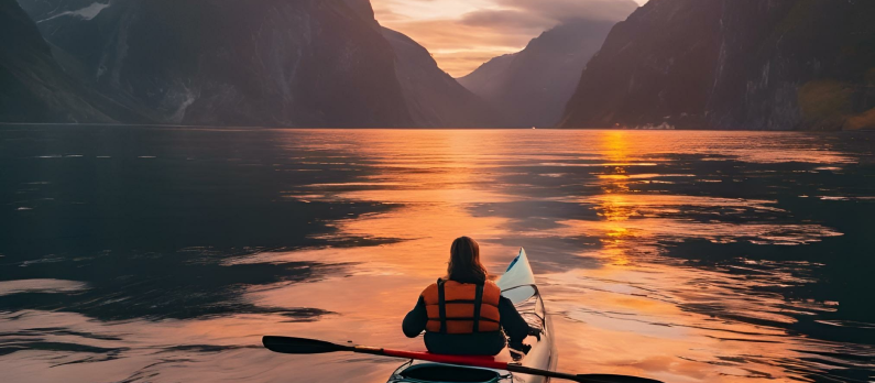 Kajakk i Lofoten