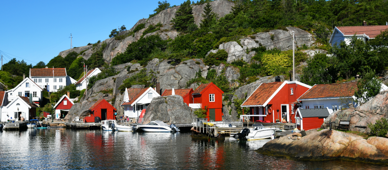 Local village, Norway