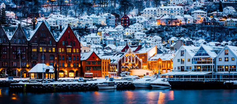 Bergen at Christmas Eve