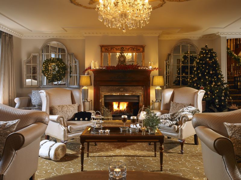 Killarney royal hotel lounge christmas