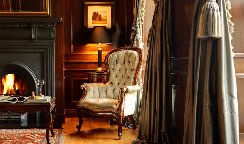 Ballygarry House Hotel Drawing Room