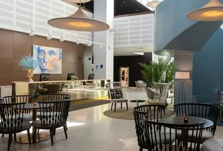 Elite Hotel Ideon lobby