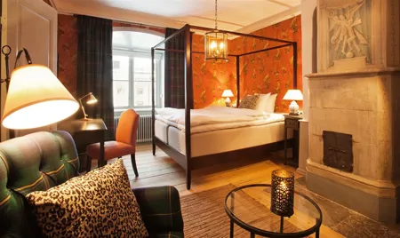 Hotellrum på Rosersbergs Slottshotell