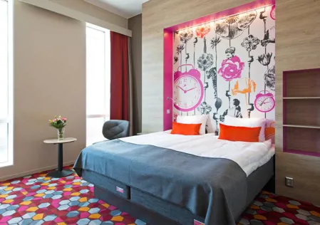 Motel L Lund Sovrum