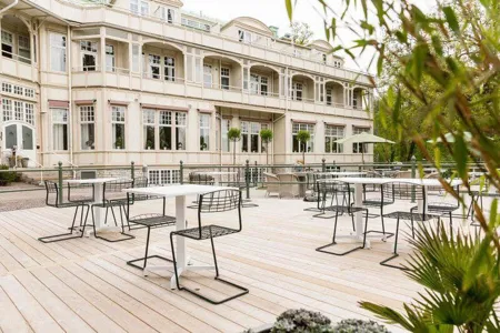 Kurorten Mösseberg Hotel Uteservering