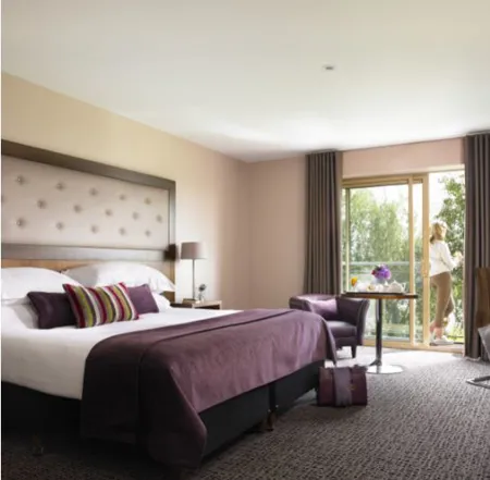 Dunboyne Castle Hotel & Spa Double Bedroom with Balcony