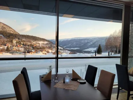 Dining Hall Winter View