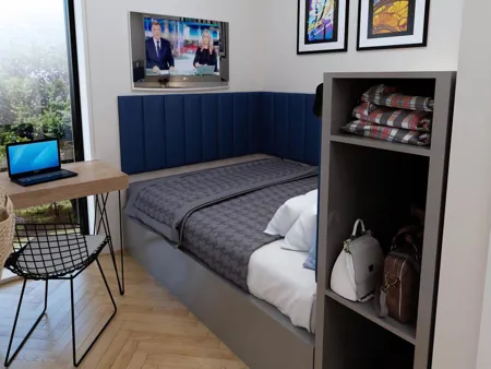 The Hendrick Hotel Double Bedroom