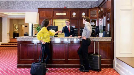 The Metropole Hotel Reception