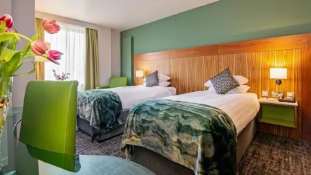 The Glasshouse Hotel Twin Room