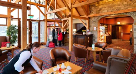 Silver Tassie Hotel & Spa Reception