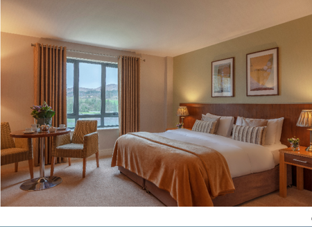 Castle Dargan Hotel Bedroom