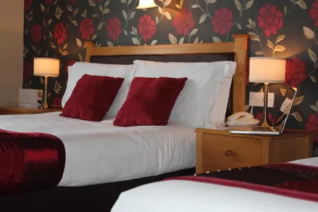 Silver Tassie Hotel & Spa Bedroom