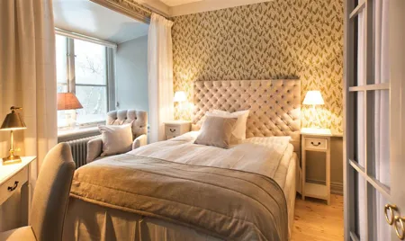 Hotellrum på Rosersbergs Slottshotell