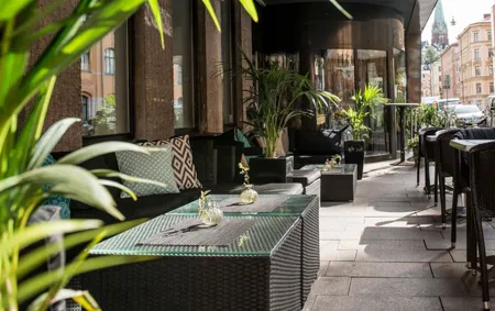 Hotel Birger Jarl Uteservering