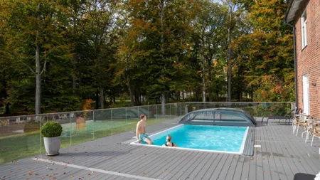Uppvärmd relaxpool