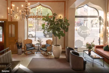 The Sparrow Hotel Reception 