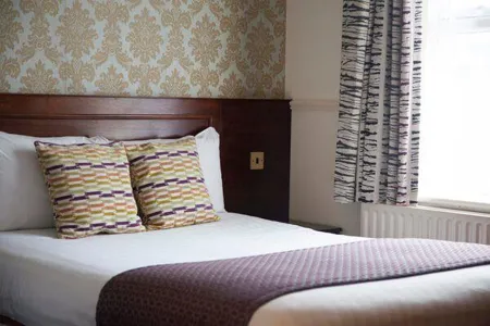 club house hotel bedroom