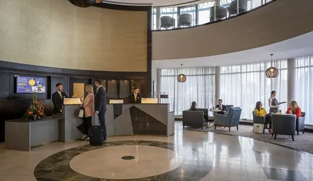 Maldron Hotel Sandy Road reception