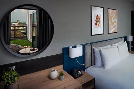 The George Hotel Double Bedroom