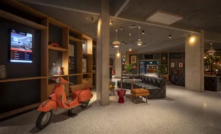 Marlin Hotel Reception Lobby