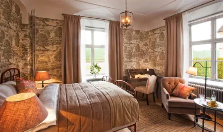 Hotellrum på Rosersbergs Slottshotell
