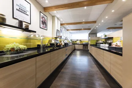 Breakfast area