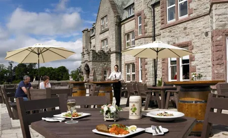 Breaffy House Hotel Terrace Dining