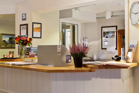 Scandic Leknes Lofoten Hotell Reception