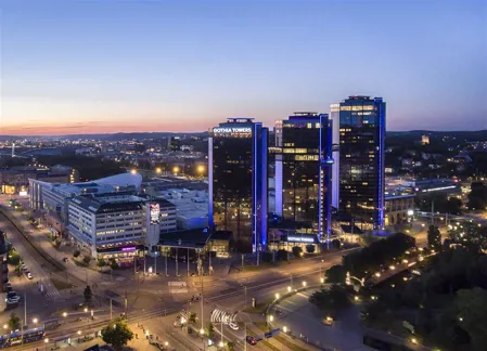 Gothia Towers Hotel exterior