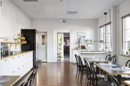 Dalhall Hotell Frukostmatsal